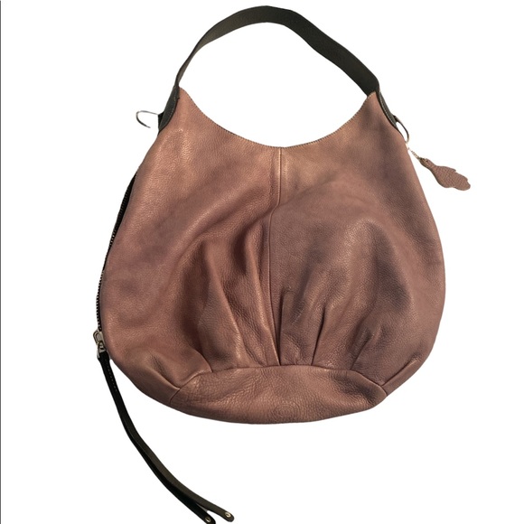 Roots Bags Roots Shoulder Leather Bag Taupe Pebbled Leather Poshmark